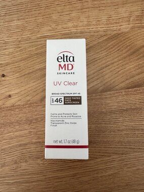 EltaMD UV Clear SPF Deep Tinted Face Sunscreen - Never Opened New in box